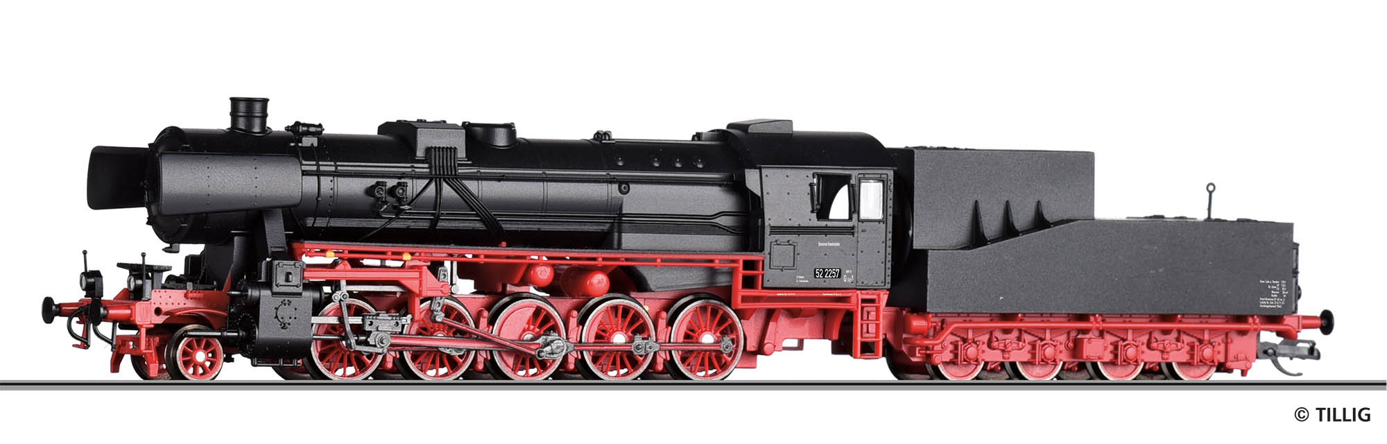 010-02266 - TT - Dampflokomotive BR 52, DB, Ep. III<BR>-FORMNEUHEIT 2022-